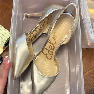 Sam Edelman Women's Metallic Heels